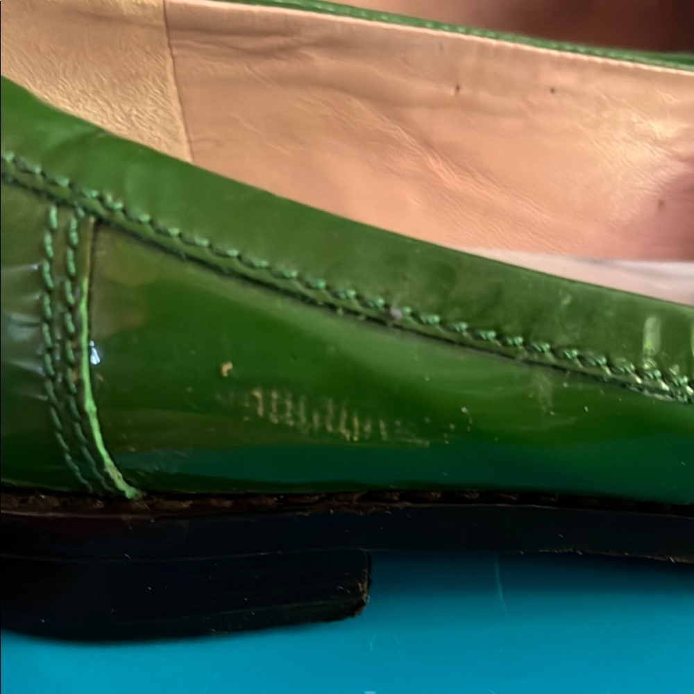 Marc By Marc Jacobs Glossy Green Flats - Picture 7 of 7